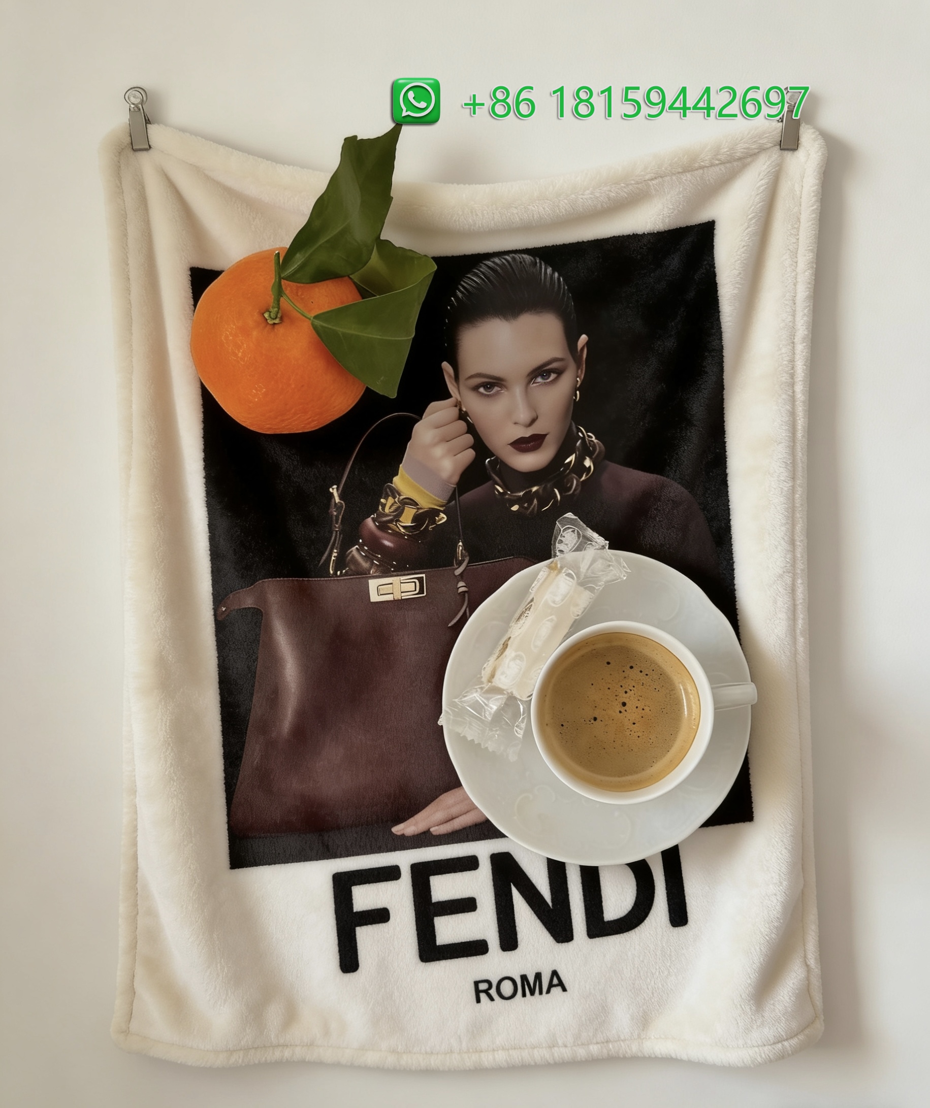 Fendi Throw Blankets